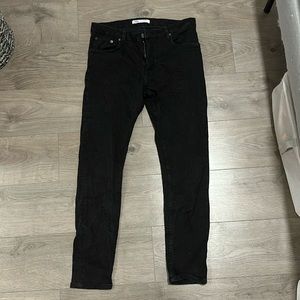 Men’s Zara Black Jeans- Worn once